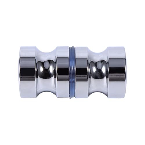 YGLEEULI Türgriff aus Aluminiumlegierung, 2,8 cm Durchmesser, Einzelglastürknauf, Badezimmer-Duschschrankgriff mit Schraube, Heim-Hardware für Duschkabine YGLEEULI Türgriff aus Aluminiumlegierung, 2,8 cm Durchmesser, Einzelglastürknauf, Badezimmer-Duschschrankgriff mit Schraube, Heim-Hardware für Duschkabine von YGLEEULI