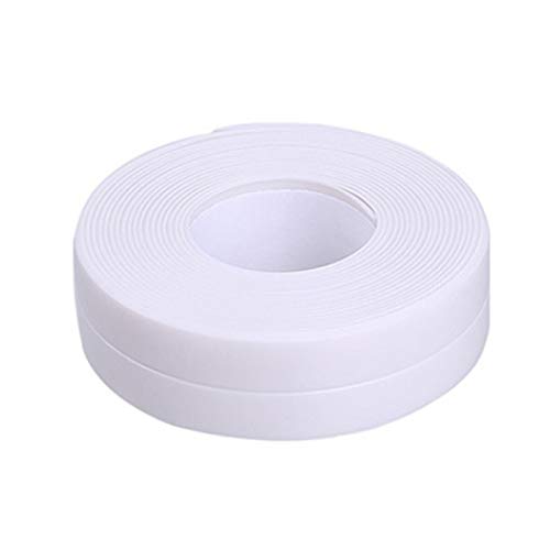 Doppelseitiges Klebeband 3Roll PVC Badezimmer Wanddichtungsstreifen Wasserdichte Form Klebstoff Küche Waschbecken Spüle Rand Selbstklebend Einstellband Badezimmer Isolierband Schwarz von YGLONG