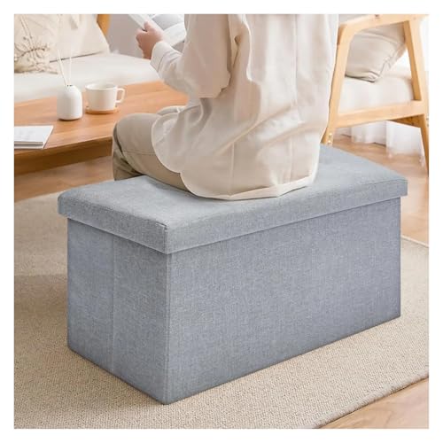 YGLONG Fußhocker Klappbarer Ottoman aus Samt mit Stauraum, Fußstütze, Hocker, Sitz, Spielzeugtruhe, Aufbewahrungsbox mit Deckel, Lange Schuhe, Bank, Fußhocker for Wohnzimmer YGLONG Fußhocker Klappbarer Ottoman aus Samt mit Stauraum, Fußstütze, Hocker, Sitz, Spielzeugtruhe, Aufbewahrungsbox mit Deckel, Lange Schuhe, Bank, Fußhocker for Wohnzimmer von YGLONG