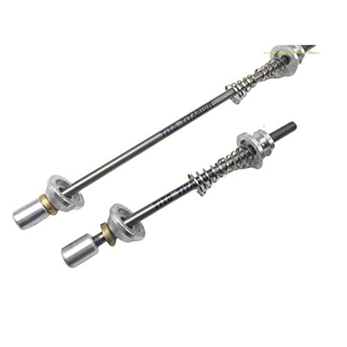 YGLONG Schnellspanner Fahrrad 1 Paar Quick Release Titan Ti Spieße Rennrad MTB Räder Hub-Gebirgsfahrrad Lightest Fahrradnabe (Color : Quick Release) von YGLONG