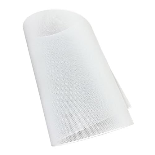 YGLONG Staubfilter Pc 30X50CM 50X50CM Staubdicht Computer Mesh PVC Net Abdeckung Schutz for Lüfter Kühler Fall Chassis Staub Filter Netzwerk Sauber 0,3mm(30X50 White) von YGLONG