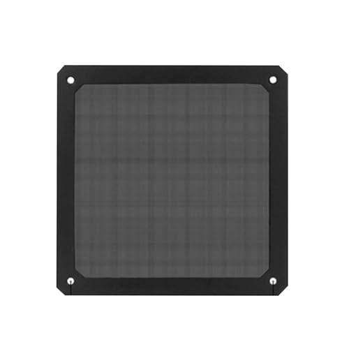 Staubfilter Pc PC Chassis Kühlung Staub Mesh Net Schutz Lüfter Abdeckung Staub Filter Magnetische Rahmen Staub Filter Staubdicht Net Abdeckung for Computer(Black-9cm) von YGLONG