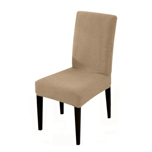 YGMNQAL Elastischer Stuhlbezug in Universalgröße, for große Haussitze, Wohnzimmerstühle, Bezüge for das Esszimmer zu Hause(4776-khaki) von YGMNQAL