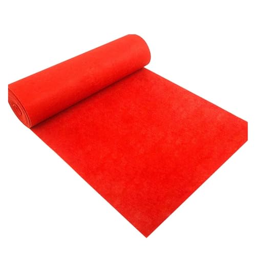 YGMNQAL MultiSize Roter Outdoor-Teppich Stern-Teppich for Hochzeit Hotel Film Festival Korridor Feier Event Dekoration(Length 3.0M_Width 1.5M) von YGMNQAL