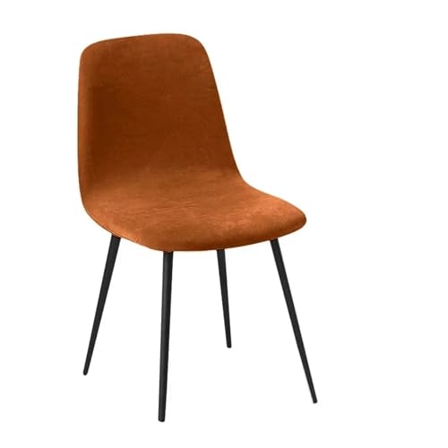 YGMNQAL Stoffstuhlbezug mit kurzer Rückenlehne, kleine, verstellbare Stuhlbezüge, Barstuhl-Sitzbezug for Esszimmer und Zuhause(Coffee) von YGMNQAL