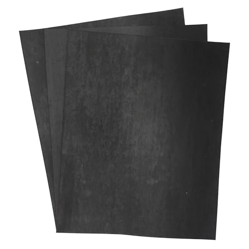 YGQ 3 Stück asbestfreies Dichtungsmaterial Dichtungspapier, Papierbogen, hohe Temperaturbeständigkeit, für Benzin, Diesel, Öl, kleine Motoren, DIY-Umbau, Versiegelung (1207) von YGQ