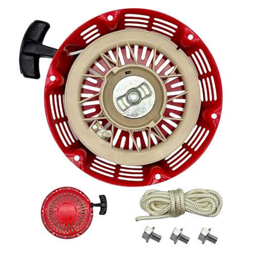 YGQ GX340 GX390 188F Seilzugstarter Rückspul-Startvorrichtung mit Zugseil Reversierstarter für Honda GX610 GX620 and Clones 339c 389cc 420cc 439cc 459cc Red 28400-ZE3-W01ZA für Generatoren YGQ GX340 GX390 188F Seilzugstarter Rückspul-Startvorrichtung mit Zugseil Reversierstarter für Honda GX610 GX620 and Clones 339c 389cc 420cc 439cc 459cc Red 28400-ZE3-W01ZA für Generatoren von YGQ