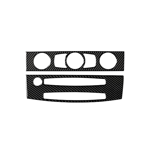Kohlefaser Mittelkonsole Radio Panel Verkleidung Trim FüR 5 Series E60 2004-2007 LHD Rahmen Abdeckung FüR Auto Navigation CD-Player Multimedia Center Control Dekoration Aufkleber Kohlefaser Mittelkonsole Radio Panel Verkleidung Trim FüR 5 Series E60 2004-2007 LHD Rahmen Abdeckung FüR Auto Navigation CD-Player Multimedia Center Control Dekoration Aufkleber von YGSG