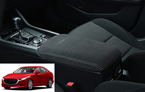 Mittelarmlehne Abdeckung Deckel Leder FüR Mazda 3 Axela BP 2020 2021 Mittelkonsole Schutz Cover Auto Armlehne SchutzhüLle von YGSG