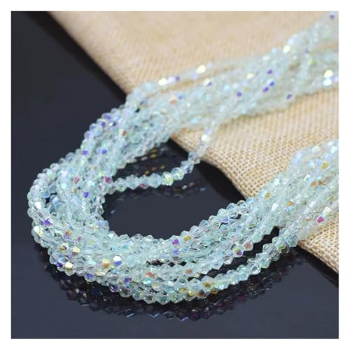 200 teile/beutel Gemischt-Farbe Doppelkegel Kristall Glas Perlen Lose Spacer Österreich Facettiert for Schmuck Machen DIY(Color-08) von YGSGJSP