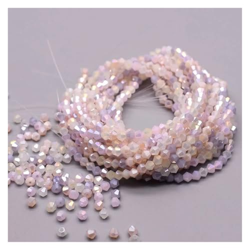 200 teile/beutel Gemischt-Farbe Doppelkegel Kristall Glas Perlen Lose Spacer Österreich Facettiert for Schmuck Machen DIY(Color A1) von YGSGJSP
