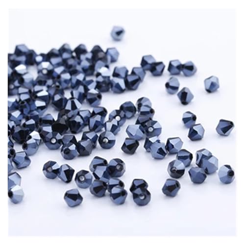 4mm 1000 Stück Doppelkegel österreichische Kristalle Perlen lose Spacer Perlen for DIY Schmuck machen U Pick Farben(4mm179) von YGSGJSP