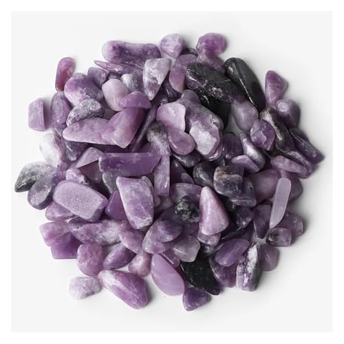5-9mm Unregelmäßiger Stein Kies Agat Quartzs Mineralien Rock Chips for Home Aquarium Anzeige Dekoration DIY(NO.20 Violet Stone,100g) von YGSGJSP