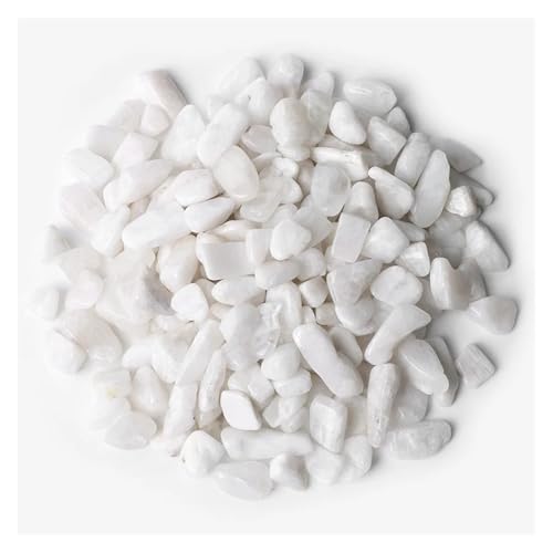 5-9mm Unregelmäßiger Stein Kies Agat Quartzs Mineralien Rock Chips for Home Aquarium Anzeige Dekoration DIY(NO.23 Moonstone,50g) von YGSGJSP