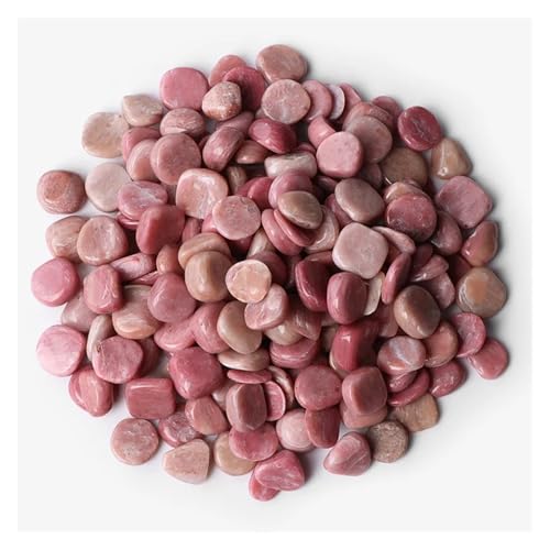 5-9mm Unregelmäßiger Stein Kies Agat Quartzs Mineralien Rock Chips for Home Aquarium Anzeige Dekoration DIY(NO.5 Rhodochrosite,50g) von YGSGJSP