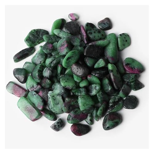 5-9mm Unregelmäßiger Stein Kies Agat Quartzs Mineralien Rock Chips for Home Aquarium Anzeige Dekoration DIY(NO.8 Zosite,20g) von YGSGJSP
