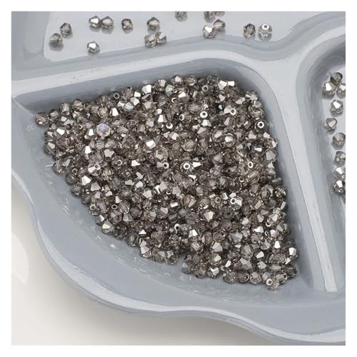 720 Stück 4 mm Kristallglas-Doppelkegelperlen, lose Abstandshalter for DIY-Schmuck, Armbänder, Ohrringe, facettiertes Kunsthandwerk(TMHui) von YGSGJSP