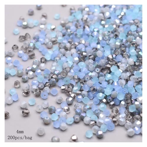 Doppelkegel-Kristallglasperlen, lose Abstandsperlen, Österreichische facettierte Kristallperlen for die Schmuckherstellung(Color-09) von YGSGJSP