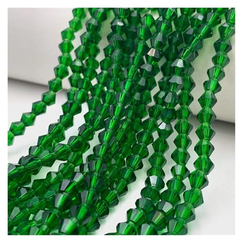 Doppelkegel-Kristallperlen, facettiertes loses Abstandsglas for die Schmuckherstellung, Zubehör for Halsketten, Armbänder und Ohrringe(Lavender,4mm(88-95pcs)) von YGSGJSP