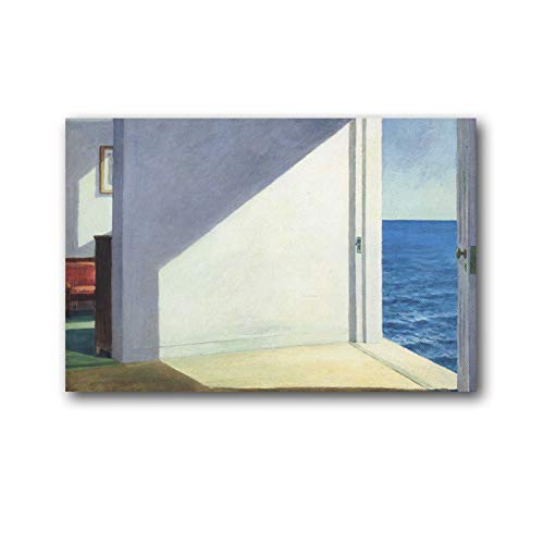 YGTD Edward Hopper Rooms by The Sea Malerei Bild Druck Wandkunst Poster Gemälde Leinwand Poster Kunstwerke Geschenkidee Raum Ästhetik 60 x 90 cm von YGTD