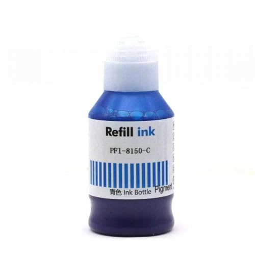 Pigmenttinte Nachfüllung 170 ml 135 ml Kompatibel mit ImagePROGRAF TC-20 TC-20M TC-5200 TC-5200M PFI-050 PFI-8150 Drucker(C 135ML) von YGUWZ