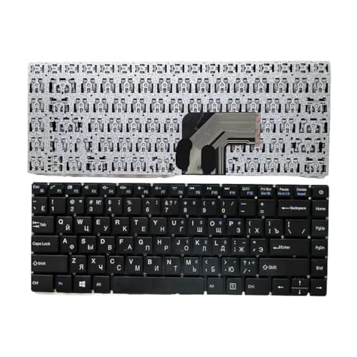 US-amerikanische russische spanische Laptop-Tastatur, kompatibel mit 133S01 JM290 K649 YJ-522 YXT-NB93-54 52 NB91-25 MB2904005(RU) von YGUWZ