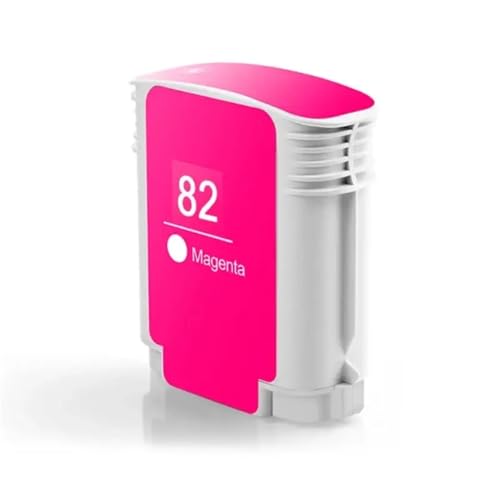 YGUWZ 82 Ersatz Ink Patrone kompatibel mit DesignJet 500 500Ps 800 800Ps 815 MFP 820 MFP Drucker 10 Pack(1PC - Magenta) von YGUWZ