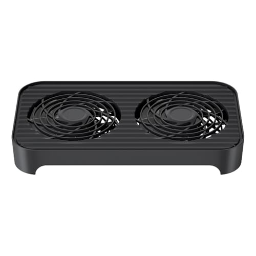 YGXNHOG Zwei 140 Mm Lüfterkühlungsbasis Für Router Und Miniatur PCs Mit USB Leistungsschnittstellen Ruhige 18DBA Operationen von YGXNHOG