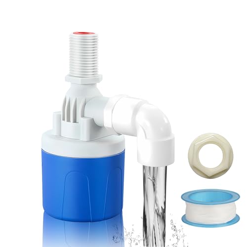 Automatisches Schwimmerventil für Wassertanks, 1/2 Zoll Oberanschluss Einstellbares Wasserstandsregelventil für Fischteiche, Pools, Viehtränken und Bewässerungssysteme Automatisches Schwimmerventil für Wassertanks, 1/2 Zoll Oberanschluss Einstellbares Wasserstandsregelventil für Fischteiche, Pools, Viehtränken und Bewässerungssysteme von YGboost