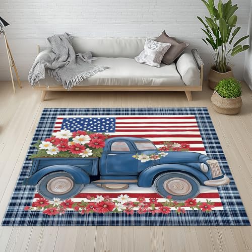 YGcegcia Gänseblümchen Kamille Wildblumen Fußmatte Outdoor Thanksgiving Patriotisch Auto Waschbare Teppich Bettvorleger Teppiche Klein Kurzflor Eingangsmatte Innen rutschfest Weich 80x120 cm YGcegcia Gänseblümchen Kamille Wildblumen Fußmatte Outdoor Thanksgiving Patriotisch Auto Waschbare Teppich Bettvorleger Teppiche Klein Kurzflor Eingangsmatte Innen rutschfest Weich 80x120 cm von YGcegcia