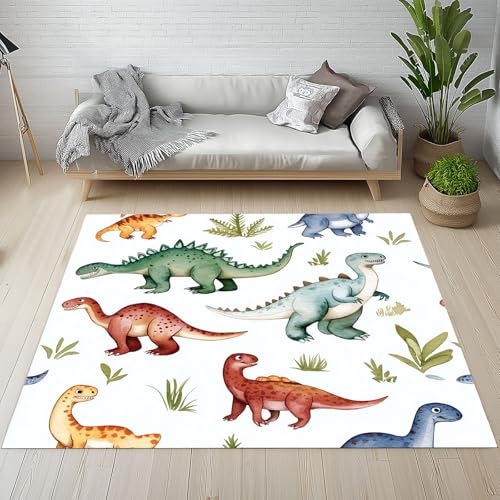 YGcegcia Niedlich Dino Jurassic Tiermuster Fußmatte Innen Outdoor Karikatur Giraffen Blatter Teppich Klein rutschfest Waschbar 60x90 cm Teppiche Schmutzfangmatte Eingangsmatte Weich Kurzflor YGcegcia Niedlich Dino Jurassic Tiermuster Fußmatte Innen Outdoor Karikatur Giraffen Blatter Teppich Klein rutschfest Waschbar 60x90 cm Teppiche Schmutzfangmatte Eingangsmatte Weich Kurzflor von YGcegcia