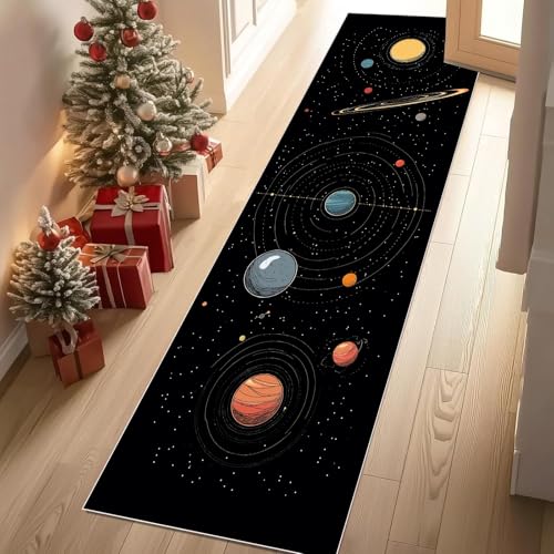 YGcegcia Teppich Läufer 60x180 cm Weltraum Planet Surreal Stern Teppiche rutschfest Zukunft Astronom Waschbare Teppiche Bettvorleger Teppich Kurzflor für Schlafzimmer Wohnzimmer Kinderzimmer YGcegcia Teppich Läufer 60x180 cm Weltraum Planet Surreal Stern Teppiche rutschfest Zukunft Astronom Waschbare Teppiche Bettvorleger Teppich Kurzflor für Schlafzimmer Wohnzimmer Kinderzimmer von YGcegcia