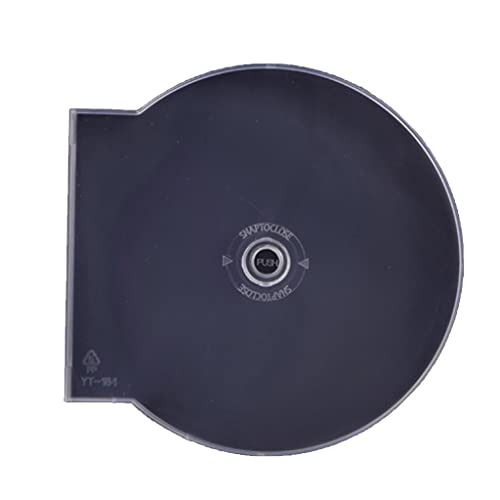 YHAILI CDs Für Hüllen DVDs Halbkreis Aufbewahrungsbox Disc Gehäuse 50 Stück Kunststoff Transparent YHAILI CDs Für Hüllen DVDs Halbkreis Aufbewahrungsbox Disc Gehäuse 50 Stück Kunststoff Transparent von YHAILI