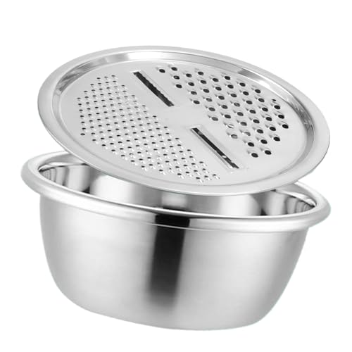 YHAILI Multifunktionales Edelstahl-Becken-Set Küchensieb Küche Kochen Sieb-Set Geeignet für effizientes Kochen YHAILI Multifunktionales Edelstahl-Becken-Set Küchensieb Küche Kochen Sieb-Set Geeignet für effizientes Kochen von YHAILI