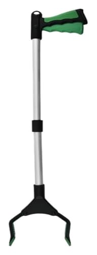 YHDMBBSHNB Greifzange, Faltbare Greifer, 2 Pcs Grabber Reacher Werkzeug for Täglichen Unterstützen Arm Verlängerung Pick Up Stick(Green) von YHDMBBSHNB