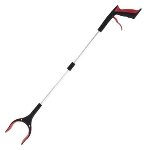 YHDMBBSHNB Greifzange, Faltbare Greifer, Faltbares Greifwerkzeug mit rotierender Backe und Magnetgreifer-Aufnahmestab(Red) von YHDMBBSHNB
