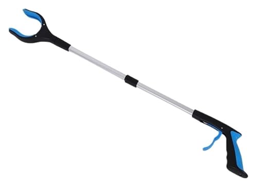 YHDMBBSHNB Greifzange, Faltbare Greifer, Pickup-Tool Faltbare Greifer Grabbers Trash Pickers Pick Up Stick(Blue) von YHDMBBSHNB