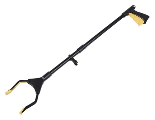 YHDMBBSHNB Greifzange, Faltbare Greifer, Pickup-Tool mit rotierenden Backen und Magnet Trash Picker Pick Up Stick(Yellow) von YHDMBBSHNB