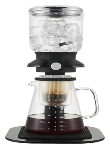 YHDMBBSHNB Siphon Balance Kaffeemaschine, Handgekühlter Filterkaffee- und Teebereiter Filterkaffeemaschine mit einstellbarem Wasserdurchfluss Edelstahlfilter YHDMBBSHNB Siphon Balance Kaffeemaschine, Handgekühlter Filterkaffee- und Teebereiter Filterkaffeemaschine mit einstellbarem Wasserdurchfluss Edelstahlfilter von YHDMBBSHNB