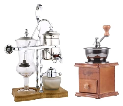YHDMBBSHNB Siphon Balance Kaffeemaschine, Kaffeemaschine Siphon Brewer Elegantes Design im Retro-Stil 4-5 Tassen Glas-Siphonkanne for Kaffee oder Tee YHDMBBSHNB Siphon Balance Kaffeemaschine, Kaffeemaschine Siphon Brewer Elegantes Design im Retro-Stil 4-5 Tassen Glas-Siphonkanne for Kaffee oder Tee von YHDMBBSHNB