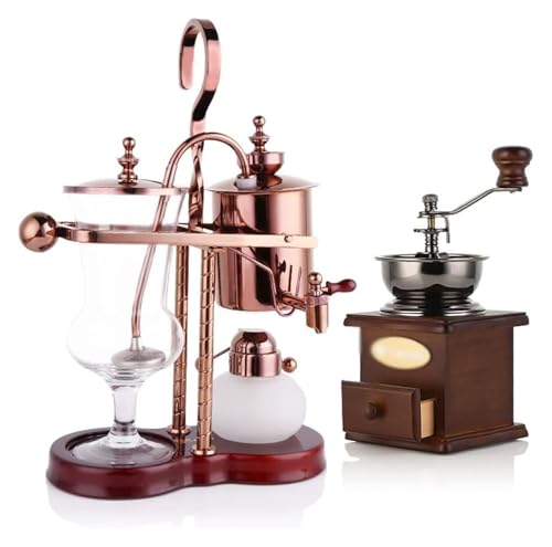 YHDMBBSHNB Siphon Balance Kaffeemaschine, Kaffeemaschine Siphon Brewer Elegantes Design im Retro-Stil mit U-Griff Glas-Siphonkanne for Kaffee oder Tee YHDMBBSHNB Siphon Balance Kaffeemaschine, Kaffeemaschine Siphon Brewer Elegantes Design im Retro-Stil mit U-Griff Glas-Siphonkanne for Kaffee oder Tee von YHDMBBSHNB