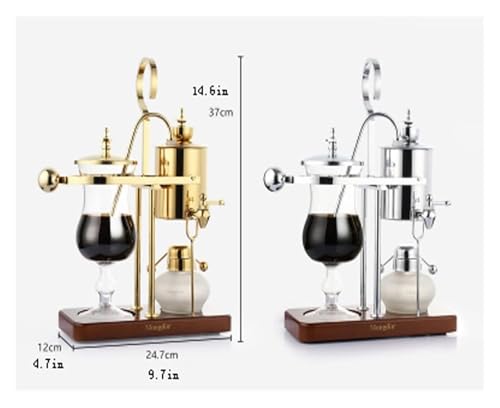 YHDMBBSHNB Siphon Balance Kaffeemaschine, Siphon-Brauer, Elegantes Design im Retro-Stil, 4–5 Tassen, Glas-Siphonkanne for Kaffee oder Tee YHDMBBSHNB Siphon Balance Kaffeemaschine, Siphon-Brauer, Elegantes Design im Retro-Stil, 4–5 Tassen, Glas-Siphonkanne for Kaffee oder Tee von YHDMBBSHNB