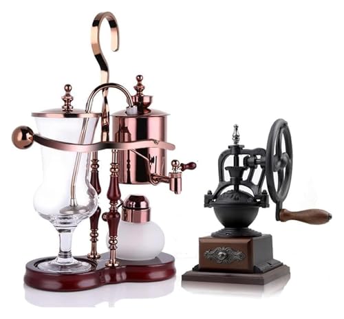 YHDMBBSHNB Siphon Balance Kaffeemaschine, Siphon Brewer, Elegantes Design im Retro-Stil mit U-Griff, Glas-Siphonkanne for Kaffee oder Tee YHDMBBSHNB Siphon Balance Kaffeemaschine, Siphon Brewer, Elegantes Design im Retro-Stil mit U-Griff, Glas-Siphonkanne for Kaffee oder Tee von YHDMBBSHNB