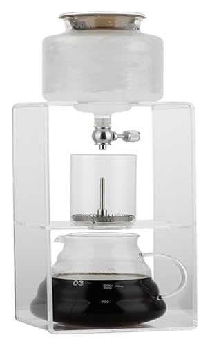 YHDMBBSHNB Siphon Balance Kaffeemaschine, Teebereiter, Tropf-Brauer mit einstellbarem Wasserfluss, Edelstahlfilter, Glaskaraffe for Kaffee oder Tee YHDMBBSHNB Siphon Balance Kaffeemaschine, Teebereiter, Tropf-Brauer mit einstellbarem Wasserfluss, Edelstahlfilter, Glaskaraffe for Kaffee oder Tee von YHDMBBSHNB