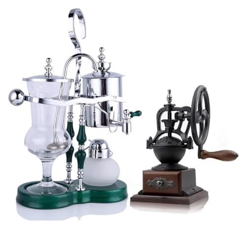 YHDMBBSHNB Siphon Kaffeemaschine, Siphon Brewer, Elegantes Design im Retro-Stil mit U-Griff, Glas-Siphonkanne for Kaffee oder Tee YHDMBBSHNB Siphon Kaffeemaschine, Siphon Brewer, Elegantes Design im Retro-Stil mit U-Griff, Glas-Siphonkanne for Kaffee oder Tee von YHDMBBSHNB