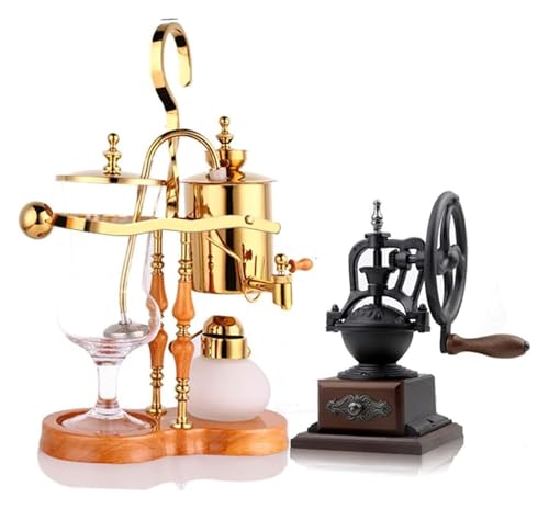 YHDMBBSHNB Siphon Kaffeemaschine, Siphon Brewer, Elegantes Design im Retro-Stil mit U-Griff, Glas-Siphonkanne for Kaffee oder Tee YHDMBBSHNB Siphon Kaffeemaschine, Siphon Brewer, Elegantes Design im Retro-Stil mit U-Griff, Glas-Siphonkanne for Kaffee oder Tee von YHDMBBSHNB