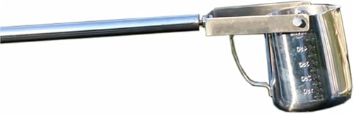 YHDMBBSHNB Teleskop-Wasserprobennehmer, 500 ml/1000 ml Wasserprobenstange, Probenentnahmestange, Wasserprobenschöpflöffel(INOX 500ml,0.6m-1.5m) von YHDMBBSHNB