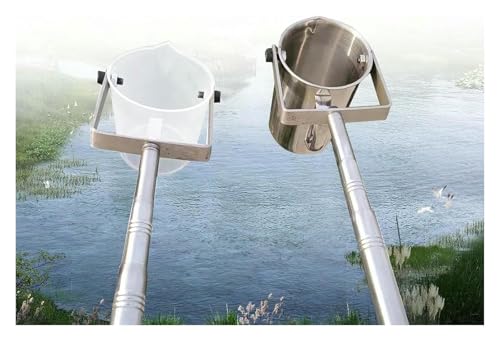 YHDMBBSHNB Teleskop-Wasserprobennehmer, Pendelbecher-Probenehmerkelle, tragbarer Wasserproben-Sammelbecher(INOX 1000 Ml,1.17~4m) von YHDMBBSHNB