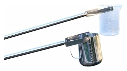 YHDMBBSHNB Teleskop-Wasserprobennehmer, Pendelbecherprobenehmer aus Edelstahl, Schöpfkellen-Wasserprobenstange(Plastic,(500ml) 1.17m-4m) von YHDMBBSHNB