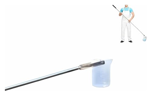 YHDMBBSHNB Teleskop-Wasserprobennehmer, Teleskop-Wasserprobenehmer und Pendelbecher aus Edelstahl, Probenehmerkelle(500ml,0.6m-1.5m/1.97ft-4.9ft) von YHDMBBSHNB